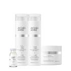 Kit Jacques Janine Luminous Glow Shampoo Condicionador Máscara e Ampola (4 produtos)