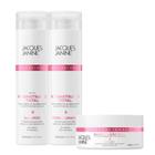 Kit Jacques Janine Reconstrução Total Shampoo Condicionador 240ml Máscara 80g