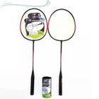 Jogo de Peteca Badminton Kit com 2 Raquetes 2 Bola infantil - DaiCommerce