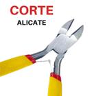 Kit Jogo De Alicates Universal Corte Bico Eletricista Profissional 3pçs