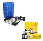 Kit Jogo De Cabos E Velas Agile Cobalt Prisma Meriva 1.4 8v