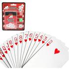 Jogo De Baralho Dourado Cartas Douradas Truco Poker Pibe 21