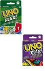 Kit Jogo De Cartas Mattel Uno Flip e Uno Flex - Mattel