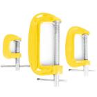 Kit Jogo De Grampos Sargento Grande Tipo C 3 Peças