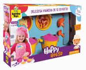 Kit Jogo De Panelas Infantil Menina Samba Toys Baby