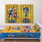 Siyarar Sonic The Hedgehog Jogo de cama para meninos Sonic Tails