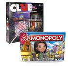 Kit Jogo Ms. Monopoly + Jogo Clue - Hasbro