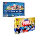 Kit Jogos De Tabuleiro Banco Imobiliário E Jogo Da Vida - Estrela