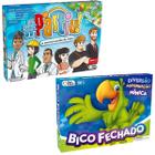 Kit Jogos de Tabuleiro Mimica Bico Fechado + Partiu Vida