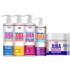 Kit Juba Completo Shampoo + Condicionador + Mascara + Geleia + Encrespando Widi Care Tratamento