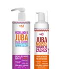 Kit juba geleia seladora+ mousse cacheadas wide care