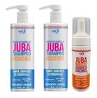 Kit Juba: Mousse 180ml + 02 Shampoos Higienizando 500ml