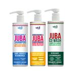 Kit Juba Sh 500ml + Cond 500ml + Co Wash Creme de Limpeza 500ml