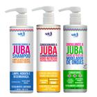 Kit Juba Sh 500ml + Cond 500ml + Cpp Ondas 500ml