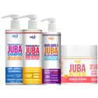 Kit Juba Shampoo Condicionador Mascara Butter Oil E Geleia Modelando A Juba Widi Care 500ml