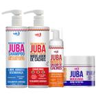 Kit Juba Shampoo Mascara Mousse Criador De Cachos E Encaracolando A Juba Widi Care