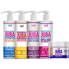 Kit Juba Widi Care Vegano Shampoo + Condicionador + Mascara + Acidificante + Creme Encrespando