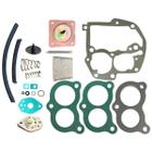 Kit junta carburador solex duplo 3e c/ baquelite santana/monza/kadett