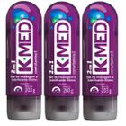 Kit K-Med 2 Em 1 Lubrificante Íntimo Cimed 200Ml - 3 Unidades