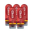 Kit K-Med Hot Gel Lubrificante Íntimo Com 5 Uni De 200g Ca