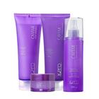 Kit K.Pro Profissional Caviar Shampoo Condicionador Leave-in e Sérum (4 produtos)