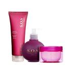 Kit K.Pro S.O.S. Summer Shampoo sem Sulfato + Leave in + Masque
