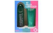 Kit K-Softline Lubrificante + Protese De Borracha MENTA Kgel