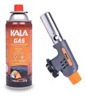 Kit Kala Maçarico Portátil a Gás Automático + Cartucho de Gás 227g