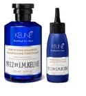 Kit Keune 1922 Fortifying Shampoo 250Ml Loção 75Ml Antiqueda