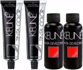 Kit Keune 2 Tint Color 60ml + 2 Ox Cream Dev 30 Vol 9% 60ml