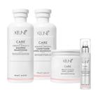 Kit Keune Care Keratin Smooth Shampoo 300ml, Condicionador 250ml, Máscara 200ml, Smooth Serum 25ml