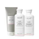 Kit Keune Care Keratin Smooth Shampoo Condicionador e Style Straight Cream Nº57 (3 produtos)
