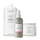 Kit Keune Care Satin Oil Shampoo Litro Máscara e Style Instant Blowout 200ml Nº37 (3 produtos)