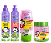 Kit Kids Bio Extratus Lisos Shampoo Cond Máscara Finalizador