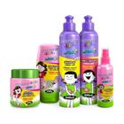 Kit Kids Cabelo Liso Completo 5 Produtos Bio Extratus