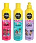 Kit Kids To De Cachinho - Shampoo, Condicionador E Ativador