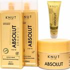 Kit Knut Absolut Reconstrução Instantânea Danificados frágeis opacos quebradiços 4unid.