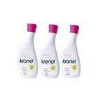 Kit Kronel Sabonete Líquido Íntimo Para Mulheres Com 3 Unidades De 250ml Cada