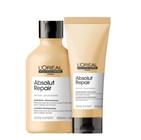Kit L'Oréal Absolut Repair Gold Quinoa + Protein Shampoo 300ml + Condicionador 200ml