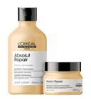 Kit L'Oréal Absolut Repair Gold Quinoa + Protein Shampoo 300ml + Máscara 250gr