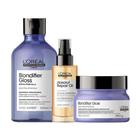 Kit L'oréal Pro Blondifier-Sh 300 ml+Másc 250 g+Sérum 90 ml