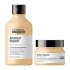 Kit L'Oréal Professionnel Absolut Repair Gold Quinoa Shampoo 300ml+ Máscara 250g