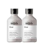 Kit L'Oréal Professionnel Expert Silver - Shampoo 300ml Duo