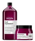 Kit L'Oréal Professionnel Serie Expert Curl Expression Riche - Shampoo 1500ml + Máscara 500gr