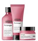Kit L'Oréal Professionnel Serie Expert Pro Longer Shampoo 300ml+ Condicionador 200ml+ Máscara 250gr