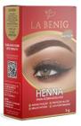 Kit La Benig Henna Para Sobrancelha Marrom 3g