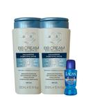 Kit Lacan BB Cream Fortificante Shampoo Extra e Ampola (3 produtos)