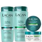 Kit Lacan Curls e Nutri Limpeza Hidratante (3 Produtos)
