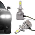 Kit Lâmpada C6 Super LED 2D Headlight H7 6000K 12V 24V 4800LM Efeito Xênon Carro Caminhão