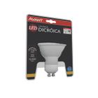 kit Lâmpada Dicroica Led 4,8w Gu10 MR16 Luz Quente Bivolt - Avant